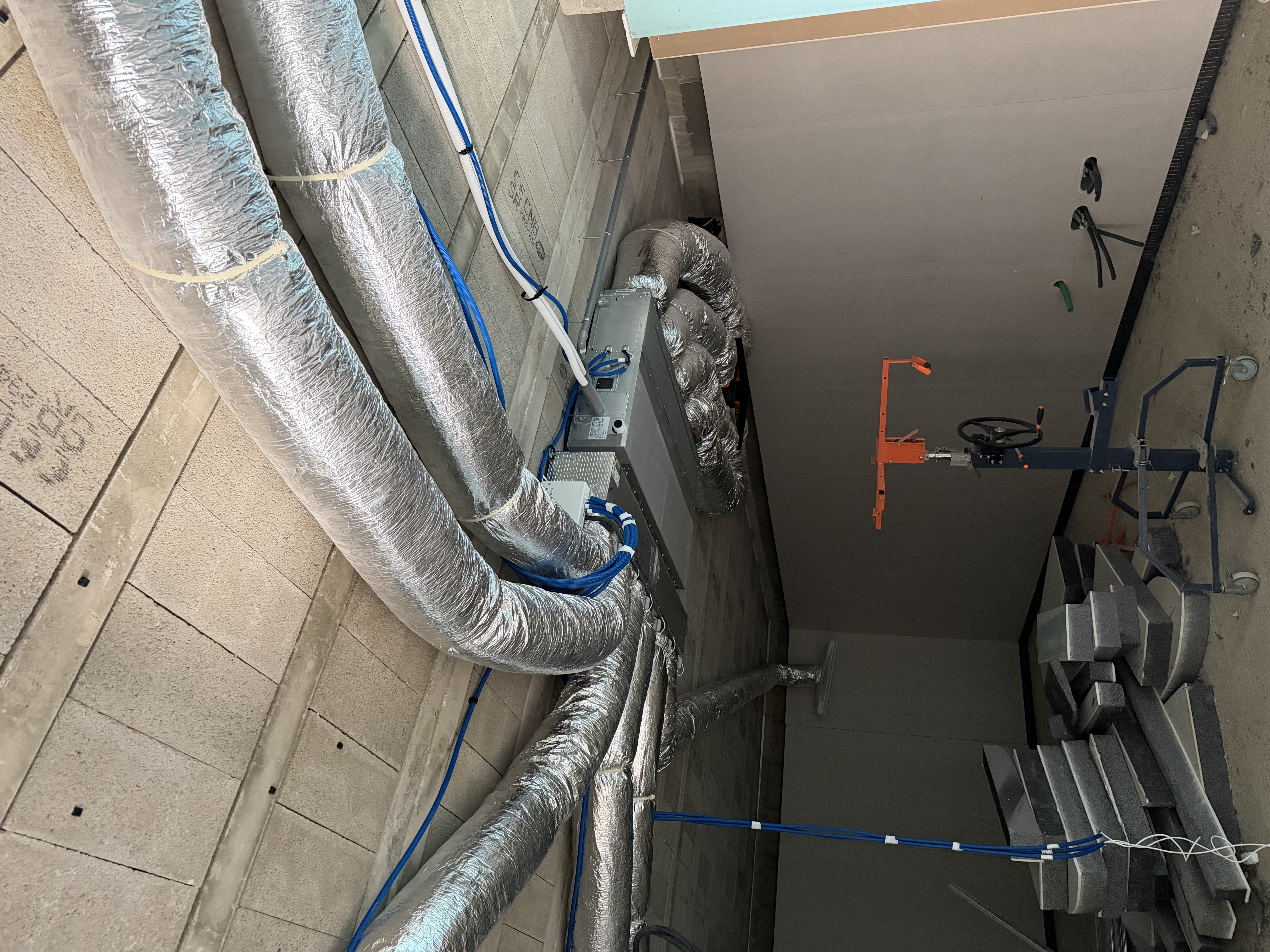Gainable Daikin FBA125 avec régulation AIRZONE 6 sortie